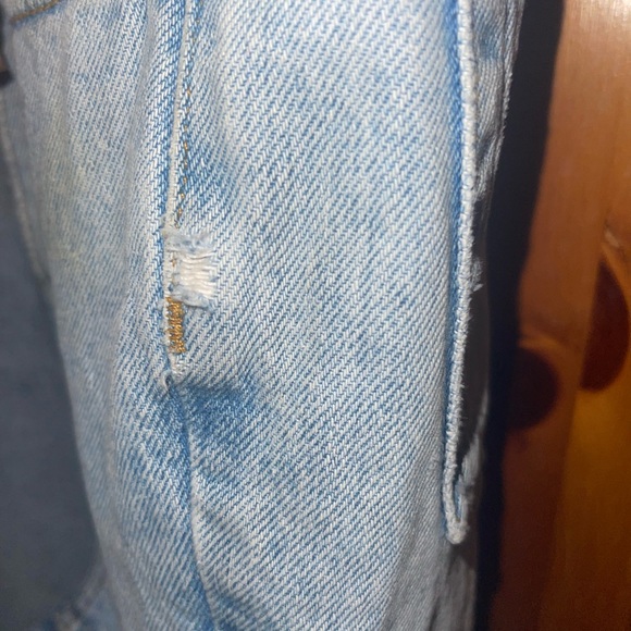 Calvin Klein ripped stonewashed high rise 90s jeans - Picture 8 of 12